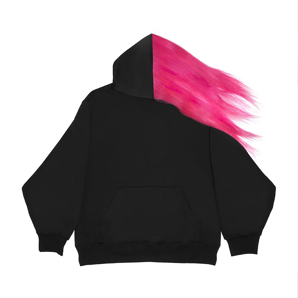 010 PINK MOHAWK HOODIE